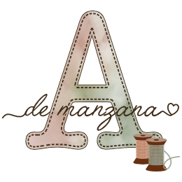 A de manzana - Creamos mundos de tela