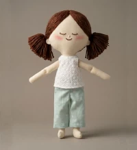 Deva - muñeca de apego - Miniatura 3