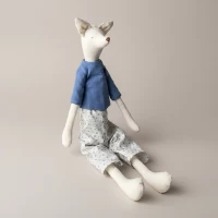 Zorrito - muñeco de apego - Miniatura 3